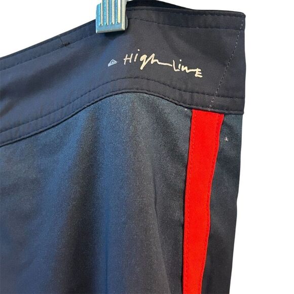 Quiksilver Men's Highline Lava Slash Boardshorts Blue Size 32 - Picture 9 of 16